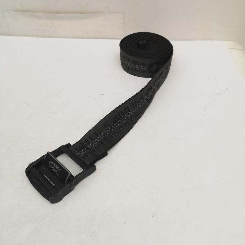 オフホワイト off white ベルト・バックル ベルト インダストリアル ベルト - 黒 / ブラック / black メンズ USED 古着 中古 50160897