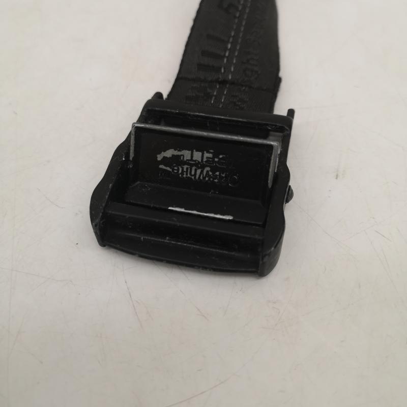オフホワイト off white ベルト・バックル ベルト インダストリアル ベルト - 黒 / ブラック / black メンズ USED 古着 中古 50160897
