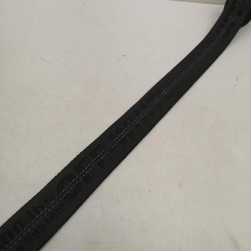オフホワイト off white ベルト・バックル ベルト インダストリアル ベルト - 黒 / ブラック / black メンズ USED 古着 中古 50160897