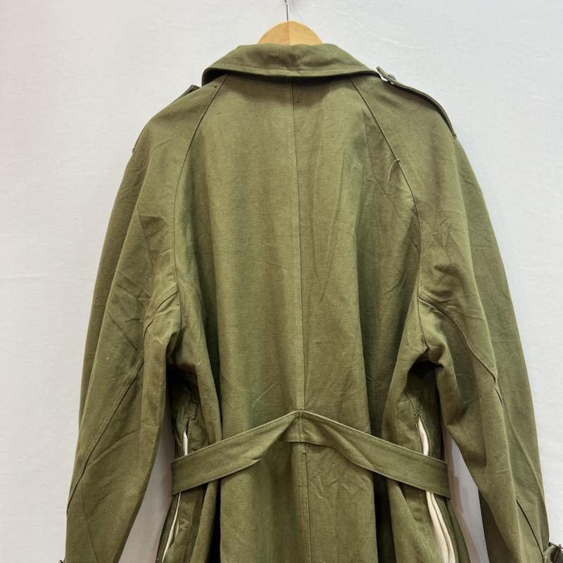 ヴィンテージ VINTAGE コート コート一般 40-50s フランス軍 M35 ミリタリー キャンバス モーターサイクル コート 6 オリーブグリーン / オリーブグリーン / メンズ USED 古着 中古 50160901