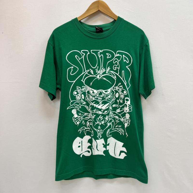 ステューシー STUSSY Tシャツ 半袖 00s OLD STUSSY SUPERFLY ヴィンテージ Tシャツ M 緑 / グリーン / green メンズ USED 古着 中古 50160908