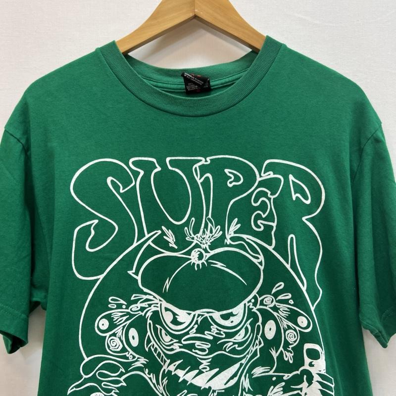 ステューシー STUSSY Tシャツ 半袖 00s OLD STUSSY SUPERFLY ヴィンテージ Tシャツ M 緑 / グリーン / green メンズ USED 古着 中古 50160908