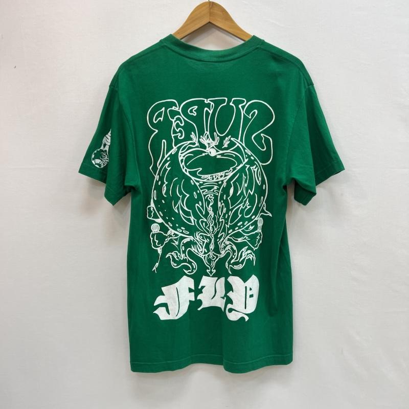 ステューシー STUSSY Tシャツ 半袖 00s OLD STUSSY SUPERFLY ヴィンテージ Tシャツ M 緑 / グリーン / green メンズ USED 古着 中古 50160908