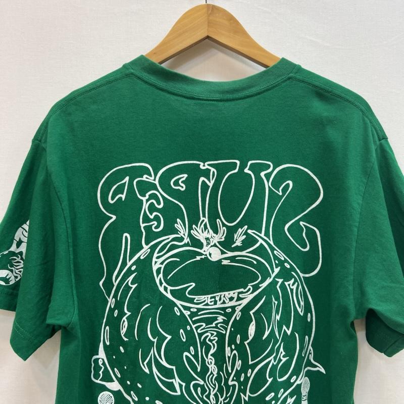 ステューシー STUSSY Tシャツ 半袖 00s OLD STUSSY SUPERFLY ヴィンテージ Tシャツ M 緑 / グリーン / green メンズ USED 古着 中古 50160908