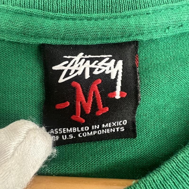 ステューシー STUSSY Tシャツ 半袖 00s OLD STUSSY SUPERFLY ヴィンテージ Tシャツ M 緑 / グリーン / green メンズ USED 古着 中古 50160908