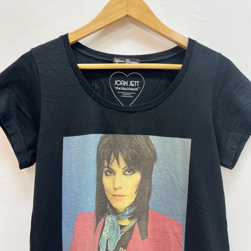 ヒステリックグラマー HYSTERIC GLAMOUR Tシャツ 半袖 JOAN JETT ジョーンジェット フォト Ｔシャツ FREE 黒 / ブラック / black レディース USED 古着 中古 50160910