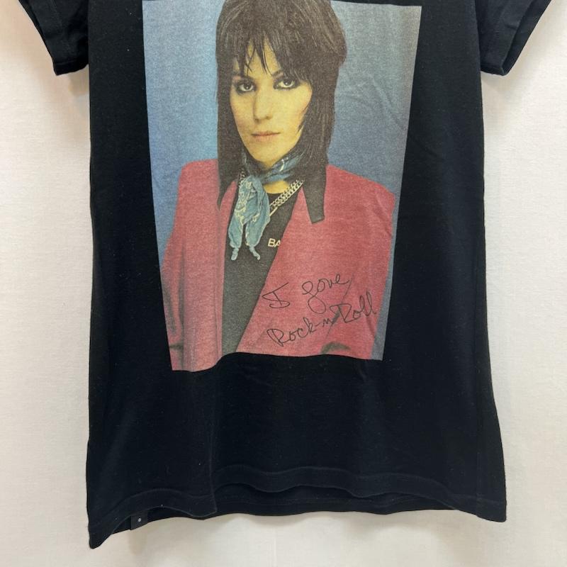 ヒステリックグラマー HYSTERIC GLAMOUR Tシャツ 半袖 JOAN JETT ジョーンジェット フォト Ｔシャツ FREE 黒 / ブラック / black レディース USED 古着 中古 50160910