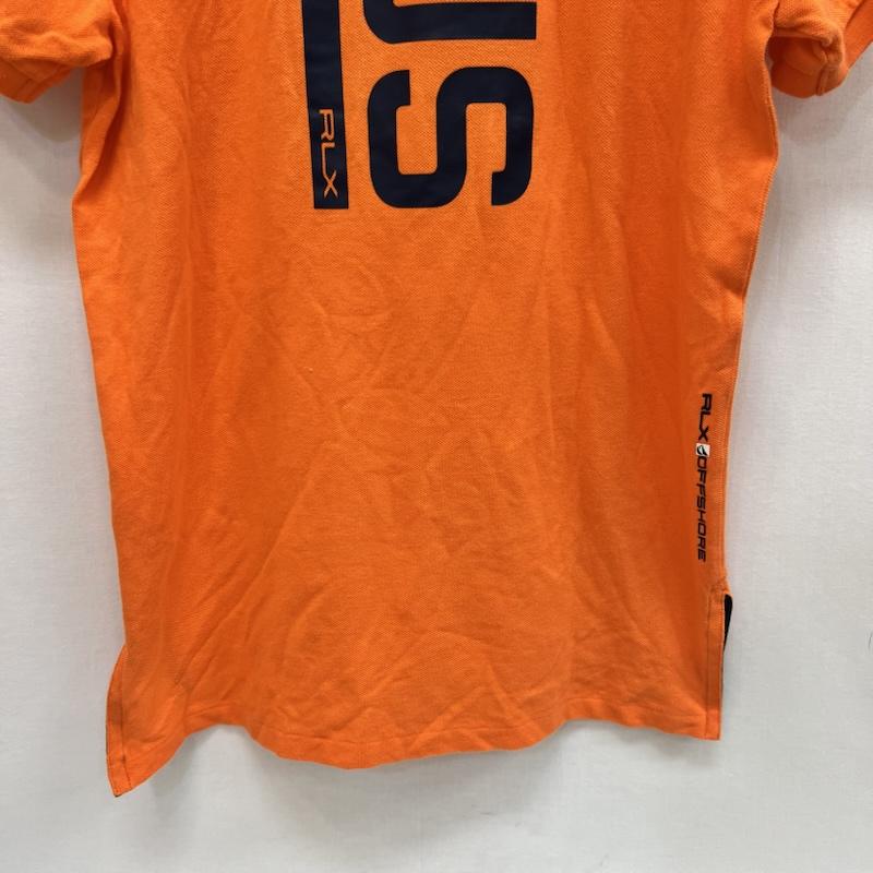 アールエルエックスラルフローレン RLXRALPHLAUREN ポロシャツ 半袖 ビッグポニー レーシング ポロシャツ M 橙 / オレンジ / orange メンズ USED 古着 中古 50160912