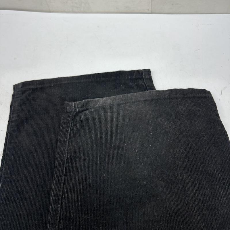 ステューシー STUSSY パンツ ワークパンツ、ペインターパンツ 90s USA製 紺タグ ボタンフライ コーデュロイ パンツ 36インチ 黒 / ブラック / black メンズ USED 古着 中古 50160913
