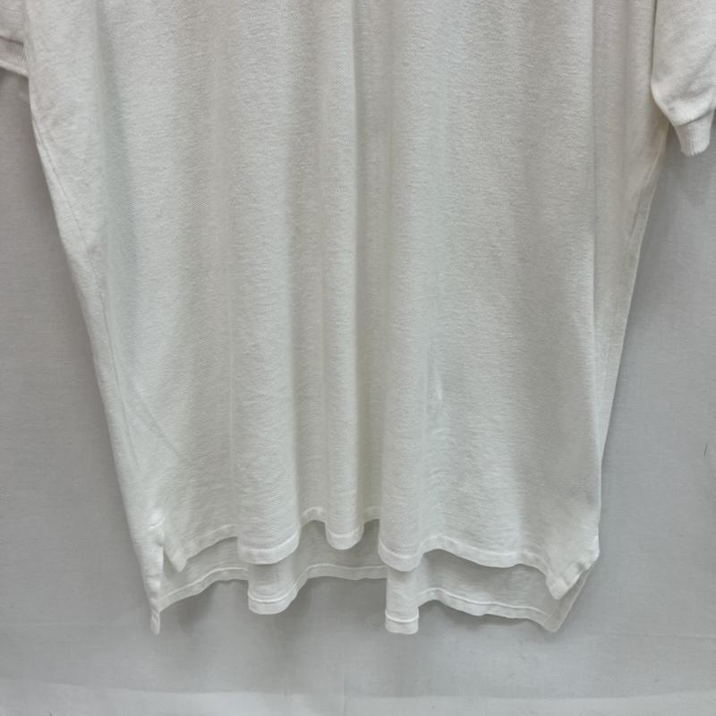 ポロバイラルフローレン Polo by RALPH LAUREN ポロシャツ 半袖 90s USA製 ポニー刺繍 ポロシャツ ビンテージ L 白 / ホワイト / white メンズ USED 古着 中古 50160915