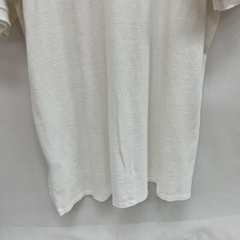 ポロバイラルフローレン Polo by RALPH LAUREN ポロシャツ 半袖 90s USA製 ポニー刺繍 ポロシャツ ビンテージ L 白 / ホワイト / white メンズ USED 古着 中古 50160915