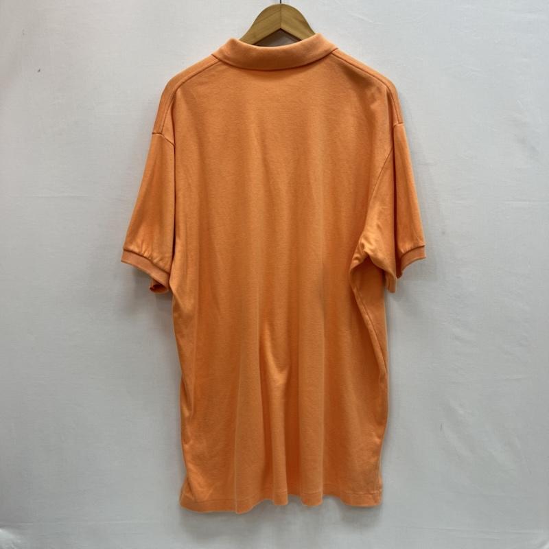 ポロバイラルフローレン Polo by RALPH LAUREN ポロシャツ 半袖 90s USA製 ポニー刺繍 ポロシャツ ビンテージ XL 橙 / オレンジ / orange メンズ USED 古着 中古 50160916