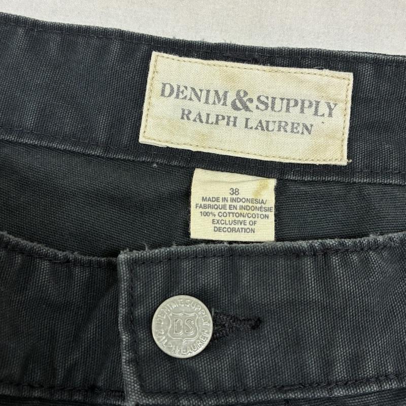 ラルフローレン RALPHLAUREN パンツ ショートパンツ DENIM&SUPPLY ダブルニー ダック キャンバス コットン ワーク ショーツ ハーフパンツ ダメージ加工 38インチ メンズ USED 古着 中古 50160918