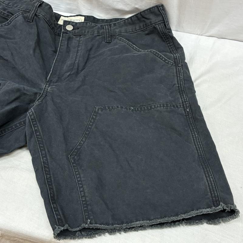 ラルフローレン RALPHLAUREN パンツ ショートパンツ DENIM&SUPPLY ダブルニー ダック キャンバス コットン ワーク ショーツ ハーフパンツ ダメージ加工 38インチ メンズ USED 古着 中古 50160918