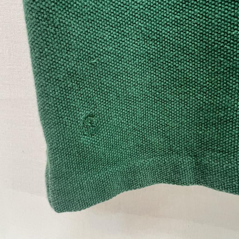 ポロバイラルフローレン Polo by RALPH LAUREN ポロシャツ 半袖 90s USA製 ポニー刺繍 ボーダー ポロシャツ ビンテージ L 青 / ブルー / blue メンズ USED 古着 中古 50160919
