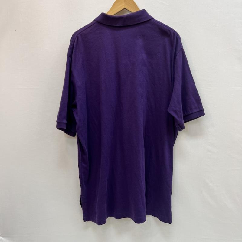 ポロバイラルフローレン Polo by RALPH LAUREN ポロシャツ 半袖 90s USA製 ポニー刺繍 ポロシャツ ビンテージ XL 紫 / パープル / purple メンズ USED 古着 中古 50160922
