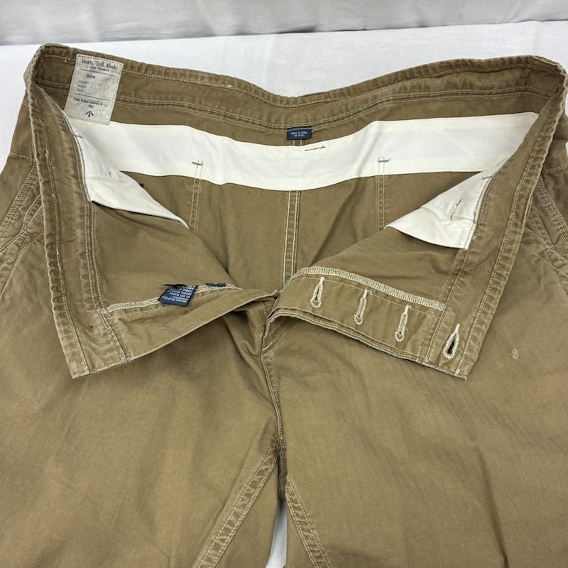ポロバイラルフローレン Polo by RALPH LAUREN パンツ ショートパンツ HBT ヘリンボーン コットン ペインター ショーツ ハーフパンツ ダメージ加工 40インチ メンズ USED 古着 中古 50160923