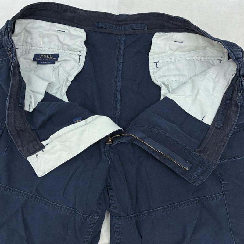 ポロラルフローレン POLO RALPH LAUREN パンツ ショートパンツ 6P カーゴ ショーツ コットン ハーフパンツ 40インチ メンズ USED 古着 中古 50160936