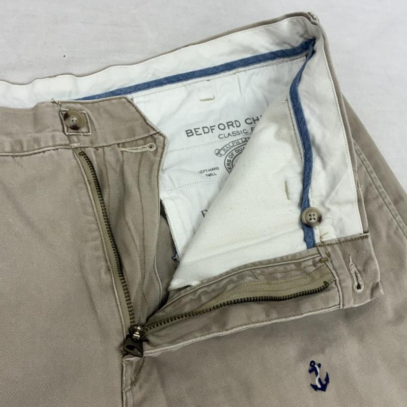 ポロラルフローレン POLO RALPH LAUREN パンツ ショートパンツ コットン ツイル ポロチノ アンカー エンブロイダリー 刺繍 総柄 ハーフパンツ 36インチ メンズ USED 古着 中古 50160937