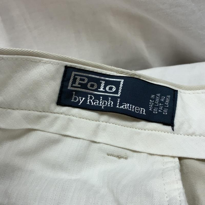 ポロバイラルフローレン Polo by RALPH LAUREN パンツ ショートパンツ エンブロイダリー 刺繍 総柄 コットン チノ ショーツ ハーフパンツ 40インチ メンズ USED 古着 中古 50160938