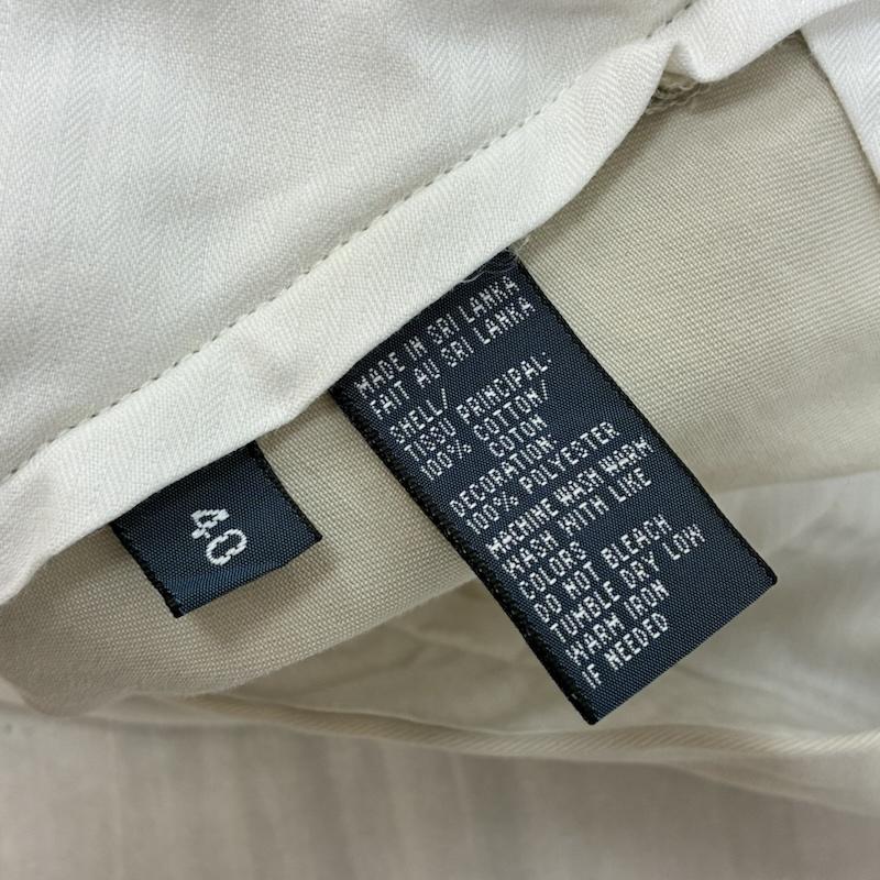 ポロバイラルフローレン Polo by RALPH LAUREN パンツ ショートパンツ エンブロイダリー 刺繍 総柄 コットン チノ ショーツ ハーフパンツ 40インチ メンズ USED 古着 中古 50160938