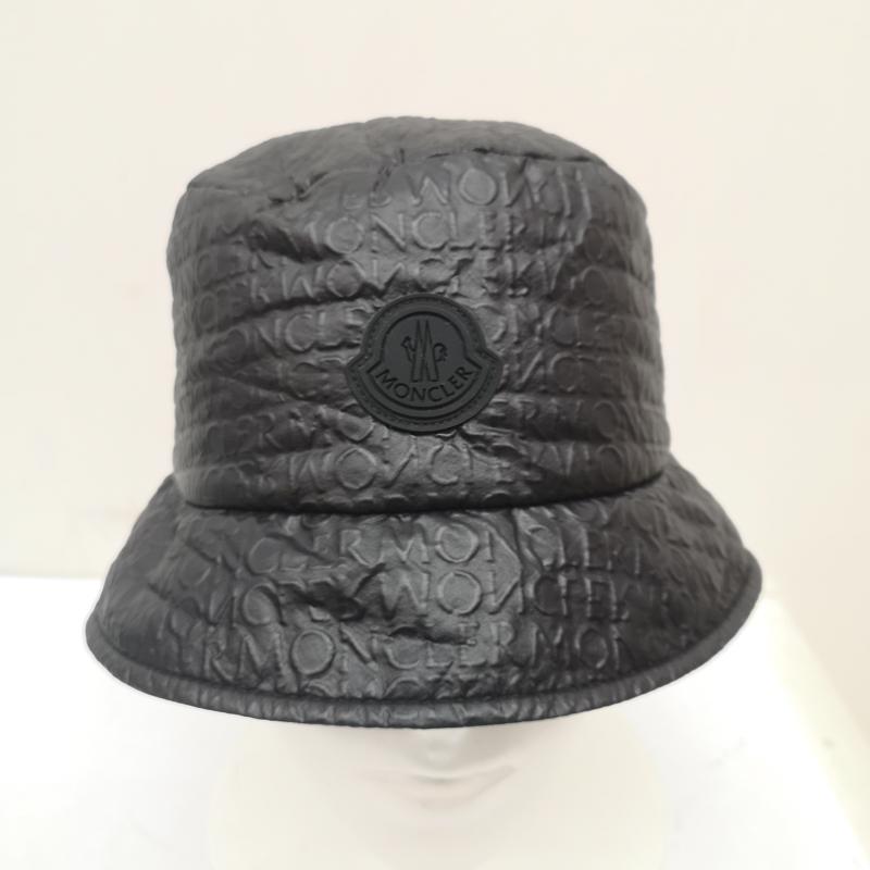 モンクレール MONCLER 帽子 ハット 24ss BUCKET HAT リバーシブル ハット サイズM J10933B00006 597C3 - 黒 / ブラック / black メンズ USED 古着 中古 50160945