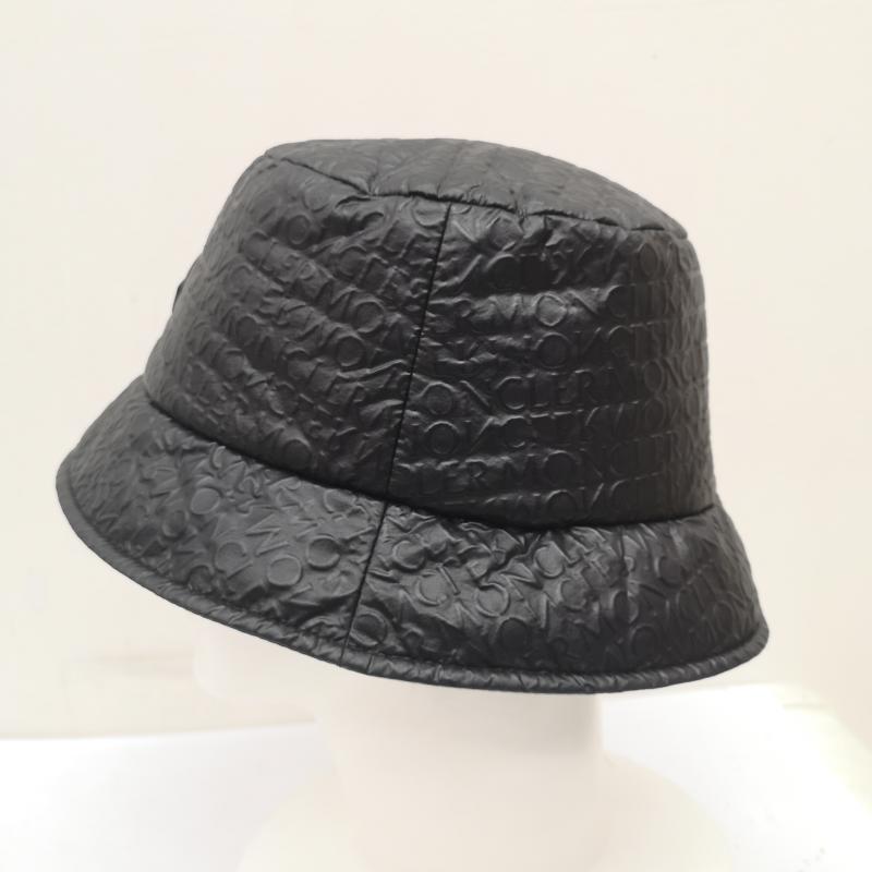 モンクレール MONCLER 帽子 ハット 24ss BUCKET HAT リバーシブル ハット サイズM J10933B00006 597C3 - 黒 / ブラック / black メンズ USED 古着 中古 50160945