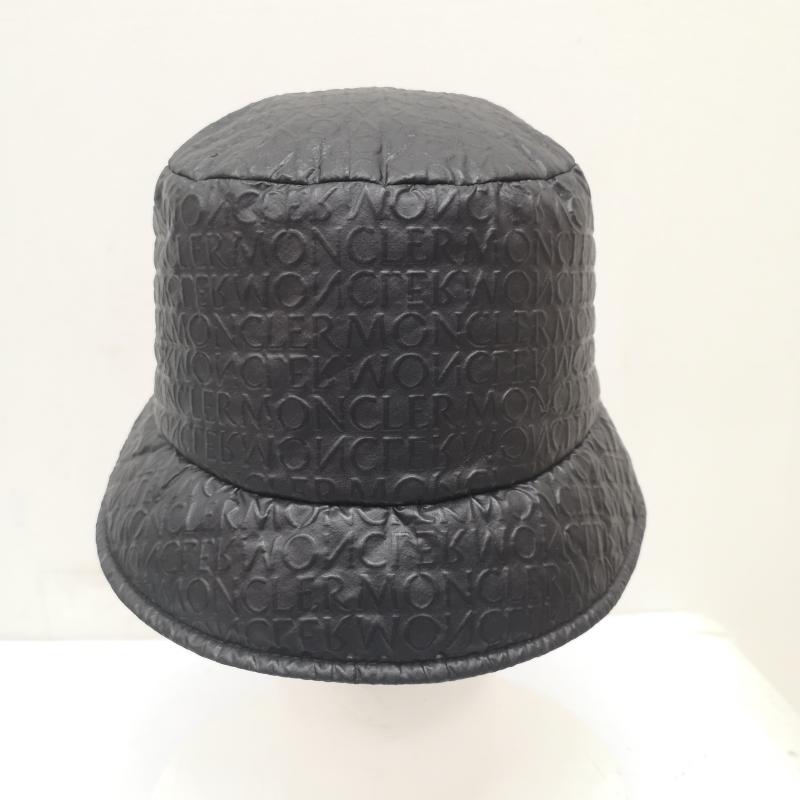 モンクレール MONCLER 帽子 ハット 24ss BUCKET HAT リバーシブル ハット サイズM J10933B00006 597C3 - 黒 / ブラック / black メンズ USED 古着 中古 50160945