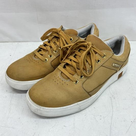 ティンバーランド Timberland スニーカー スニーカー A1HUG ローカット レザースニーカー 26.0cm キャメル / キャメル / メンズ USED 古着 中古 50160946