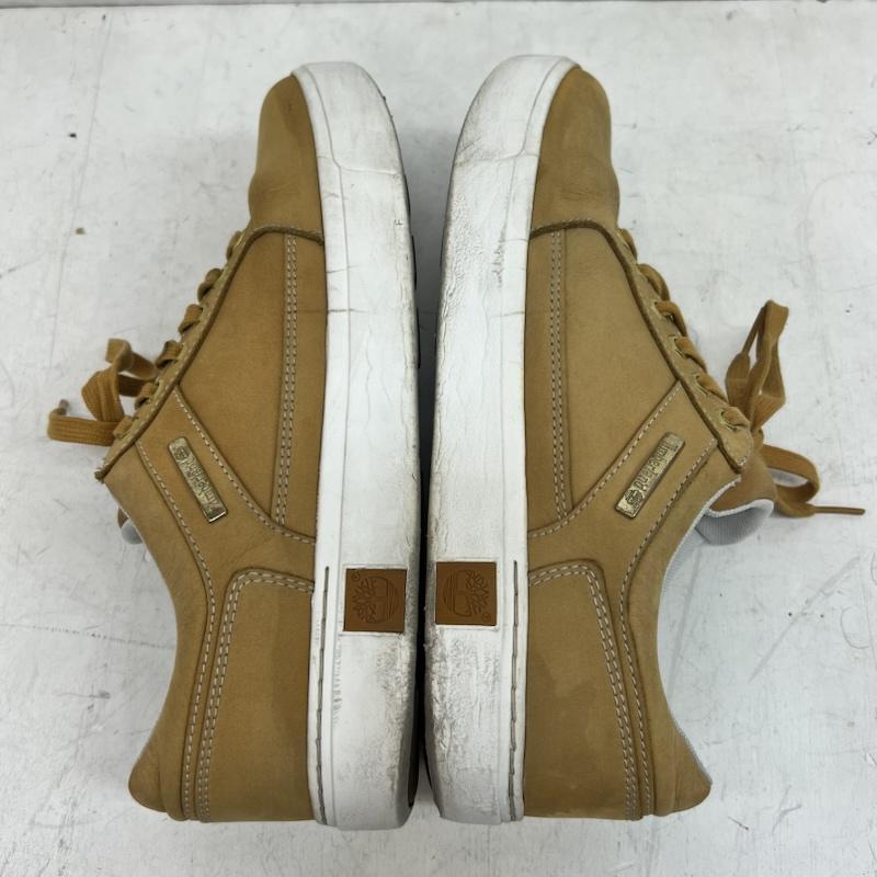 ティンバーランド Timberland スニーカー スニーカー A1HUG ローカット レザースニーカー 26.0cm キャメル / キャメル / メンズ USED 古着 中古 50160946