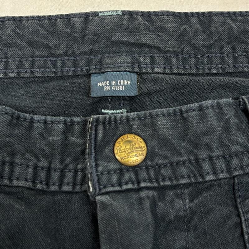 ポロバイラルフローレン Polo by RALPH LAUREN パンツ ショートパンツ コットン ダック キャンバス ダブル ポケット ワーク ペインター ショーツ ハーフパンツ 38インチ メンズ USED 古着 中古 50160947