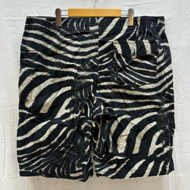 ラルフローレン RALPHLAUREN パンツ ショートパンツ DENIM&SUPPLY ゼブラ柄 コットン ハーフパンツ 40インチ メンズ USED 古着 中古 50160950