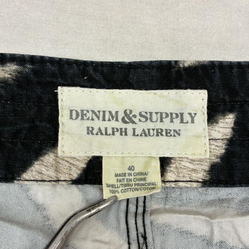 ラルフローレン RALPHLAUREN パンツ ショートパンツ DENIM&SUPPLY ゼブラ柄 コットン ハーフパンツ 40インチ メンズ USED 古着 中古 50160950