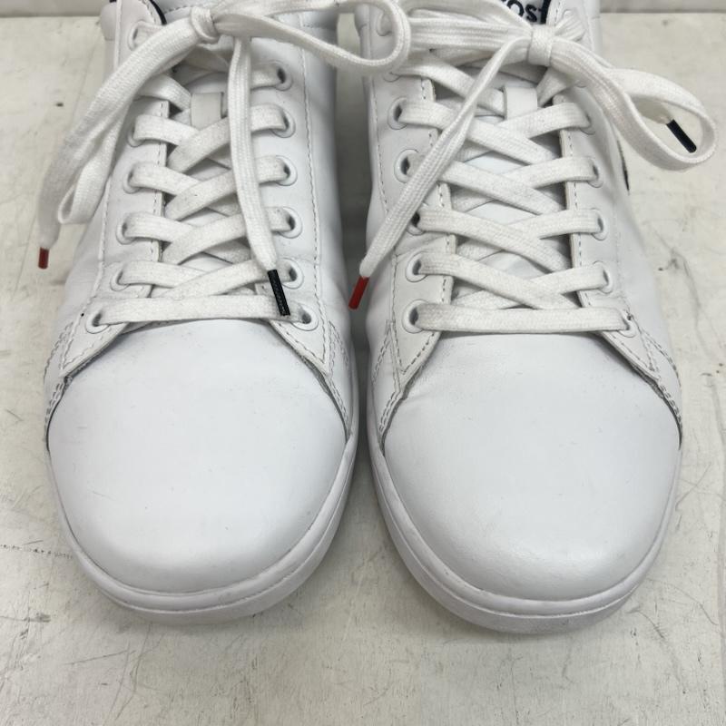ラコステ LACOSTE スニーカー スニーカー CARNABY EVO TRI 1 レザースニーカー UK：9.5 白 / ホワイト / white メンズ USED 古着 中古 50160952