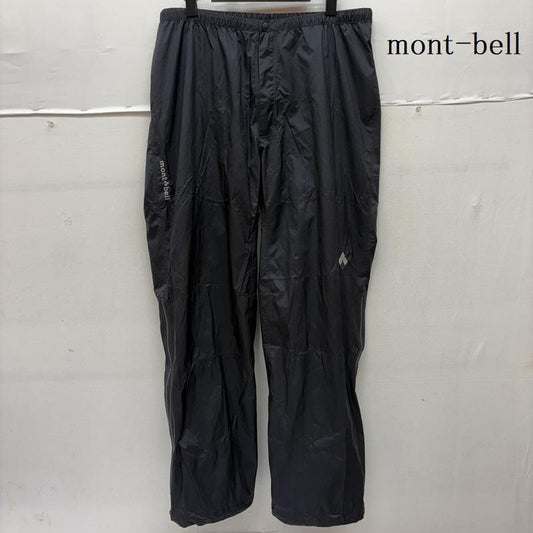 モンベル mont-bell パンツ ワークパンツ、ペインターパンツ ナイロン レイン トレッカー パンツ 1128598 XL 黒 / ブラック / black メンズ USED 古着 中古 50160954