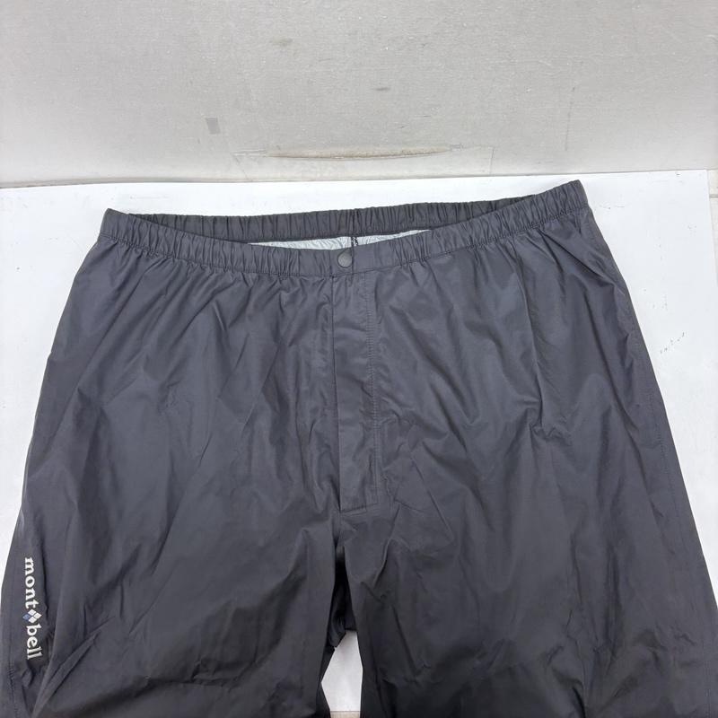 モンベル mont-bell パンツ ワークパンツ、ペインターパンツ ナイロン レイン トレッカー パンツ 1128598 XL 黒 / ブラック / black メンズ USED 古着 中古 50160954