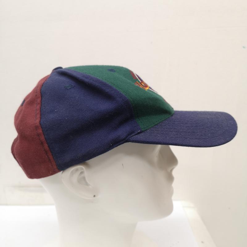 古着 USED 帽子 キャップ 90s Hard Rock CAFE ハードロックカフェ マルチカラー ロゴ刺繍 キャップ - メンズ USED 古着 中古 50160960