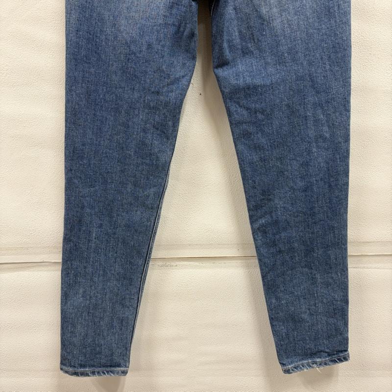 ジェイダ GYDA パンツ デニム、ジーンズ THIGH HIGH ハイウエスト テーパード ダメージペグトップ クラッシュ デニム パンツ 071922402501 FREE ダメージ加工 青 / ブルー / blue レディース USED 古着 中古 50160968