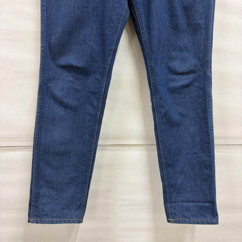 ウエストオーバーオールズ WESTOVERALLS パンツ デニム、ジーンズ WEST S デニム テーパード ジッパーフライ 42 TALON タロンジップ 32インチ 無地 青 / ブルー / blue メンズ USED 古着 中古 50160973