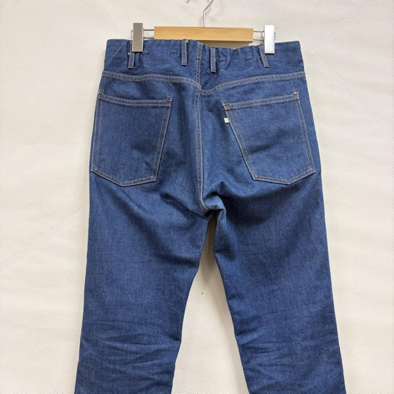 ウエストオーバーオールズ WESTOVERALLS パンツ デニム、ジーンズ WEST S デニム テーパード ジッパーフライ 42 TALON タロンジップ 32インチ 無地 青 / ブルー / blue メンズ USED 古着 中古 50160973