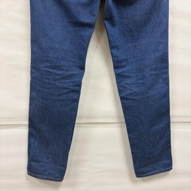 ウエストオーバーオールズ WESTOVERALLS パンツ デニム、ジーンズ WEST S デニム テーパード ジッパーフライ 42 TALON タロンジップ 32インチ 無地 青 / ブルー / blue メンズ USED 古着 中古 50160973
