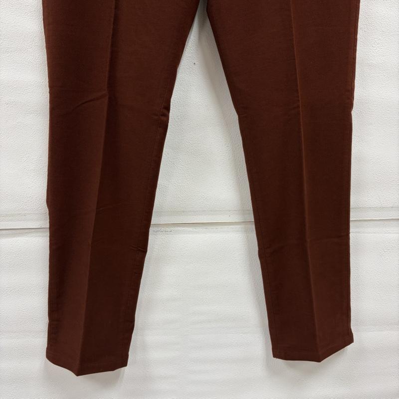 マッキントッシュロンドン MACKINTOSH LONDON パンツ スラックス スラックス カジュアル テーパード パンツ 三陽商会 90cm 無地 茶 / ブラウン / brown メンズ USED 古着 中古 50160981