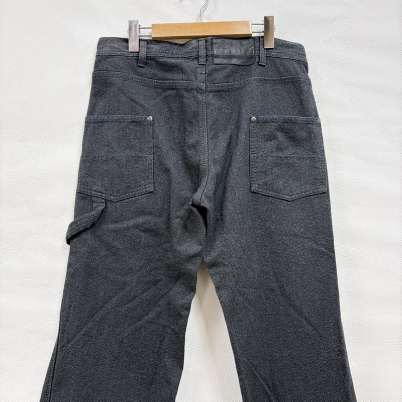 ダヴルジェイケイ wjk パンツ ワークパンツ、ペインターパンツ ペインターパンツ ボタンフライ バギー ワイド L メンズ USED 古着 中古 50160983