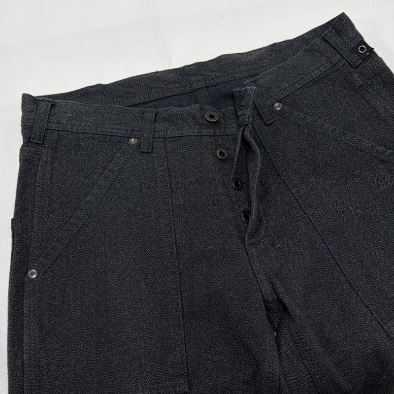 ダヴルジェイケイ wjk パンツ ワークパンツ、ペインターパンツ ペインターパンツ ボタンフライ バギー ワイド L メンズ USED 古着 中古 50160983