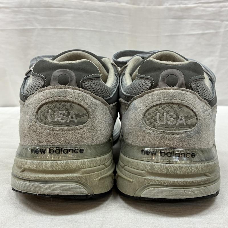 ニューバランス New Balance スニーカー スニーカー MR993GL 2023 USA製 メッシュ スエード ローカット スニーカー 27.0cm メンズ USED 古着 中古 50160986