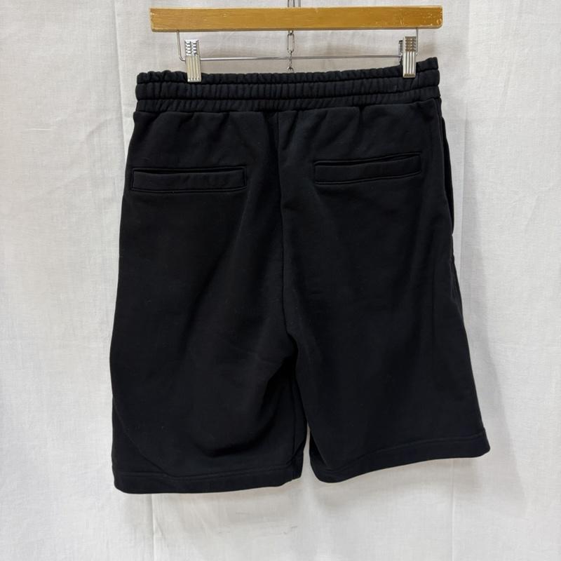 ディーゼル DIESEL ボトムス ボトムス P-CROWN-DIV スウェットハーフパンツ ショート 刺繍 A03760 S 無地 X ロゴ、文字 X ワンポイント 黒 / ブラック / black メンズ USED 古着 中古 50160989