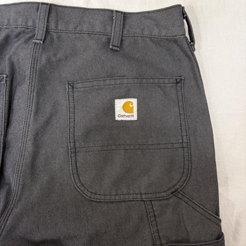カーハート Carhartt パンツ ワークパンツ、ペインターパンツ ワーククロスペインターパンツ 0085-01 ダークグレー M 無地 X ロゴ、文字 X ワンポイント ダークグレー / ダークグレー / メンズ USED 古着 中古 50161001