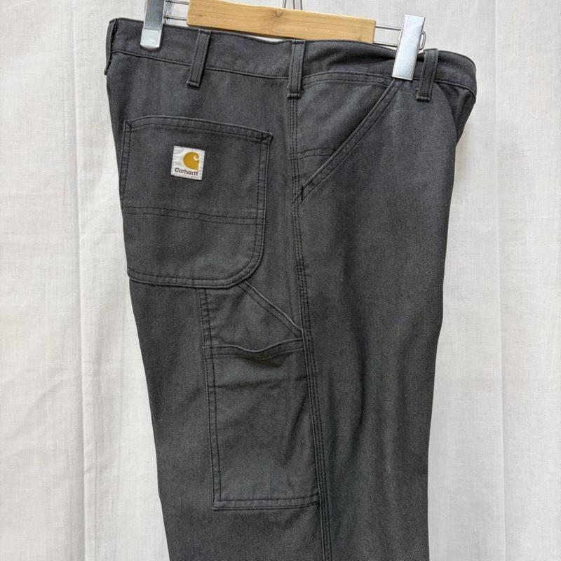 カーハート Carhartt パンツ ワークパンツ、ペインターパンツ ワーククロスペインターパンツ 0085-01 ダークグレー M 無地 X ロゴ、文字 X ワンポイント ダークグレー / ダークグレー / メンズ USED 古着 中古 50161001