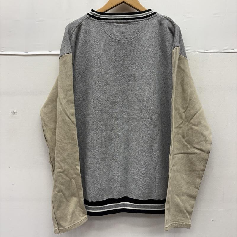 カーハート Carhartt トレーナー 長袖 コットン リメイク 刺繍 スウェット frs003dny L 灰 / グレー / gray メンズ USED 古着 中古 50161011