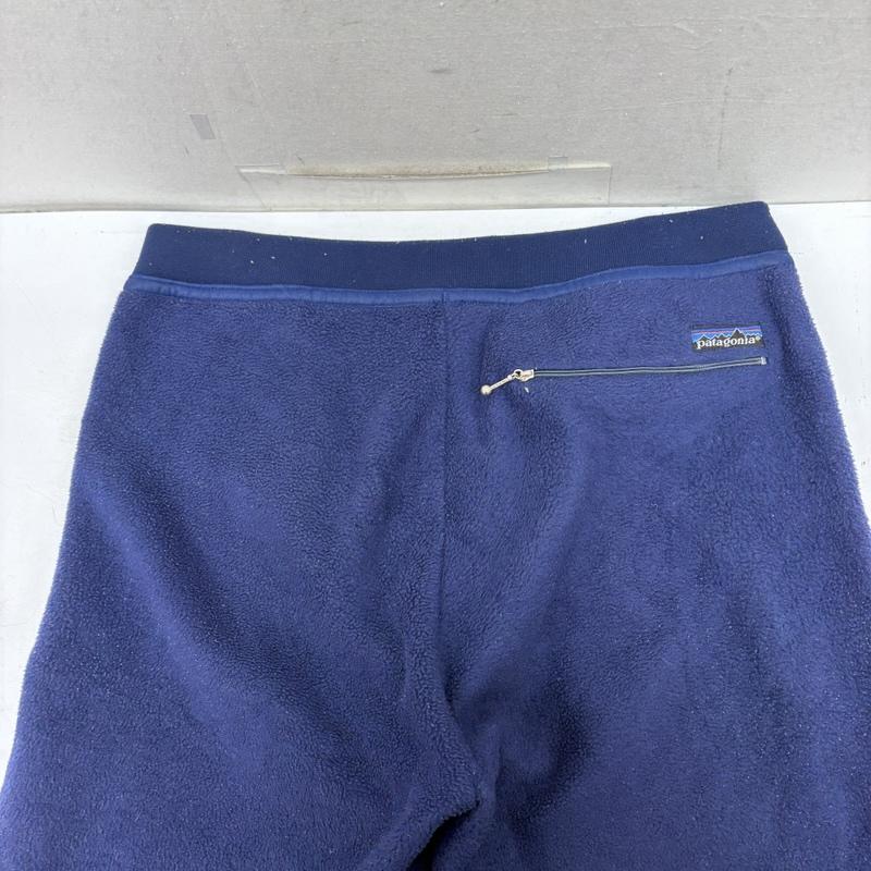 パタゴニア patagonia パンツ ワークパンツ、ペインターパンツ カナダ製 80s ポリエステル フリース ボトム 25681 M 紺 / ネイビー / navy メンズ USED 古着 中古 50161012